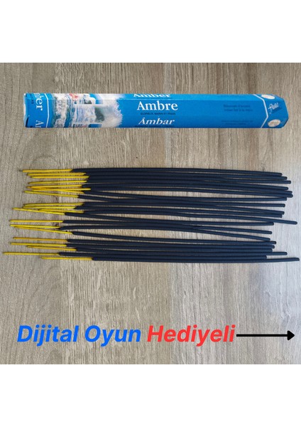 3 Adet 20'li (60 Tane) Çubuk Tütsü - Flute Marka