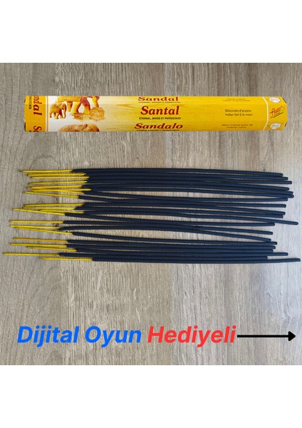 3 Adet 20'li (60 Tane) Çubuk Tütsü - Flute Marka