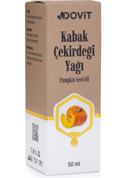 Kabak Çekirdieği Yağı 50 ml (Soğuk Sıkım) fiyatları