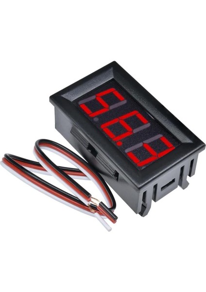 0.56 Inç Dijital Voltmetre, 0-100V, Panel Tipi, Kırmızı Gösterge fiyatları