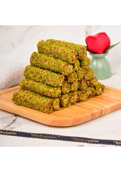 Antep Fıstıklı Ballı Sarma 500 gr Doğal Tatlı