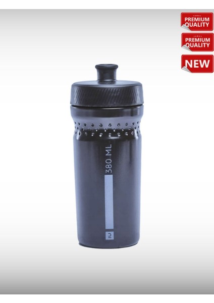 Çocuk Matara, Siyah-Gri, 380 Ml, Sağlıklı ve Hafif Tasarım