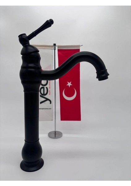 Market Çanak Lavabo Bataryası Siyah