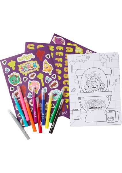 - Snack Attackers Mini Boyama Seti modelleri