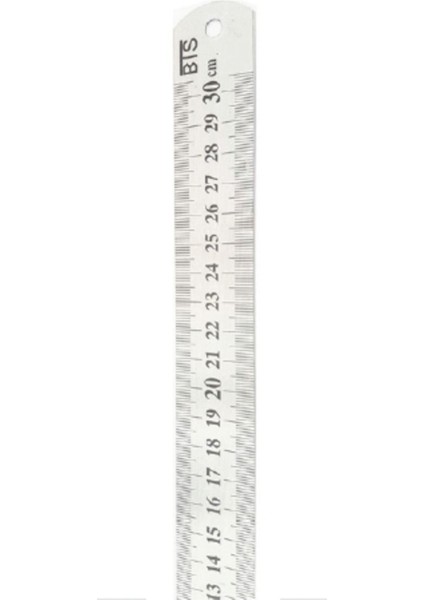 Çelik Cetvel 300X30X0.7MM, Hassas Ölçüm Aracı, Dayanıklı ve Kullanışlı Ürün