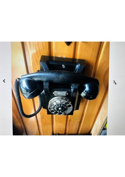 Ericsson Marka 1940’S Bakalit Duvar Telefonu fırsatları