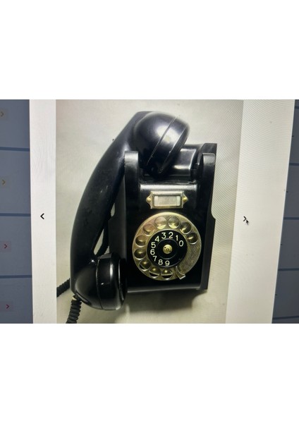 Ericsson Marka 1940’S Bakalit Duvar Telefonu indirimleri
