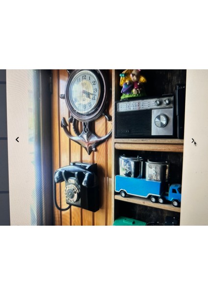 Ericsson Marka 1940’S Bakalit Duvar Telefonu