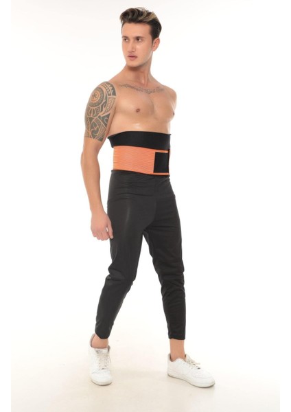 Siyah Unisex Termal Bel Korse ile Maksimum Terleme ve Forma Girme modelleri