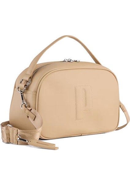Puma Sense Small Grip Bag Omuz Çantası-En: 30 Cm, Boy: 18 Cm, Derinlik: 12 cm 09127603 Kahverengi