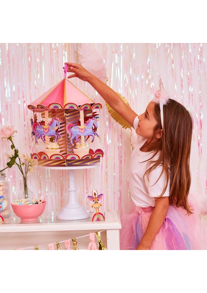 Party Pieces - Unicorn Atlıkarınca Ikram Standı