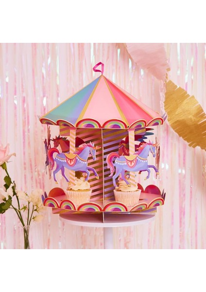 Party Pieces - Unicorn Atlıkarınca Ikram Standı modelleri