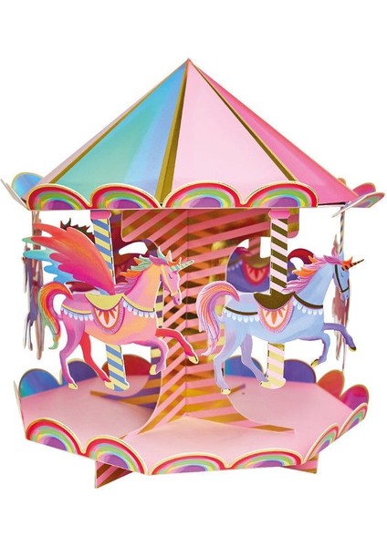 Party Pieces - Unicorn Atlıkarınca Ikram Standı fırsatları