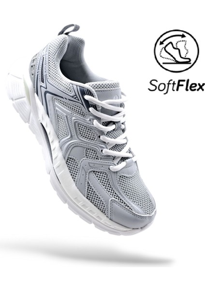 H25021 Blause Soft Flex Erkek Gri Yürüyüş Günlük Sneaker Spor Ayakkabı indirimleri