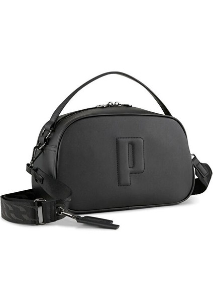 Puma Sense Small Grip Bag Omuz Çantası-En: 30 Cm, Boy: 18 Cm, Derinlik: 12 cm 09127601 Siyah