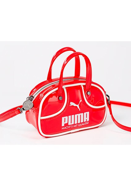 Puma 1976 Micro Grip Bag Omuz Çantası-En: 17 Cm, Boy: 10 Cm, Derinlik: 7 cm 09182403 Kırmızı modelleri