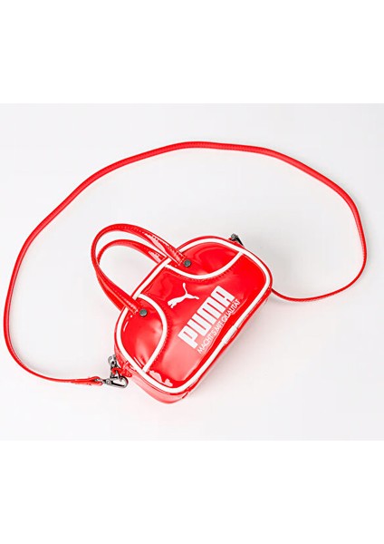 Puma 1976 Micro Grip Bag Omuz Çantası-En: 17 Cm, Boy: 10 Cm, Derinlik: 7 cm 09182403 Kırmızı