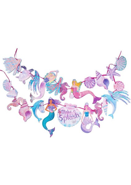 Party Pieces - Deniz Kızı Parti Asma Süsleri