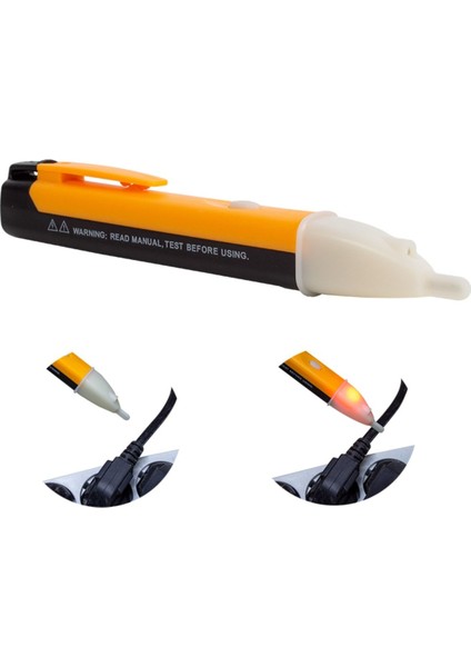 Dijital Ac Voltaj Ölçüm Kalemi 90V-1000V Güvenli Test Cihazı