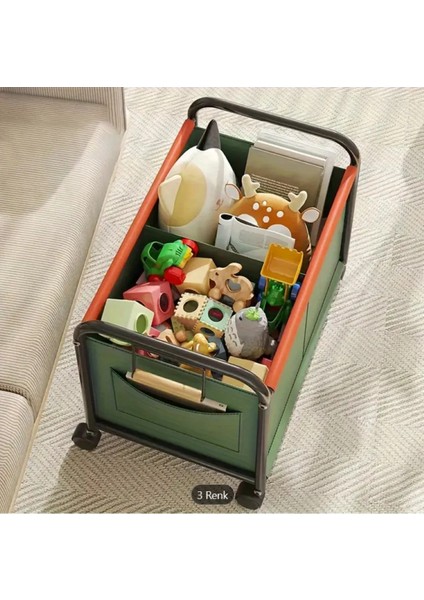Joybox Tekerlekli Oyuncak Saklama Arabası – 6 Ay ile 9 Yaş Arası Çocuklar Için Organizer fırsatları