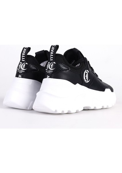 Siyah-Beyaz Kadın Deri Sneaker Fondo Casper Dıs. 10 Shoes modelleri