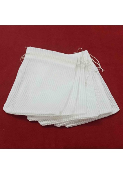 Desenli Ip Çizgili Kese 13*17 cm Ebatında 12 Adettir Hediyelik Bohçalık Çeyizlik Çerez Kesesi modelleri