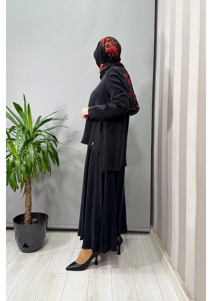 Omuz Düğme Detaylı Bluz Siyah T25Y-6067 indirimleri