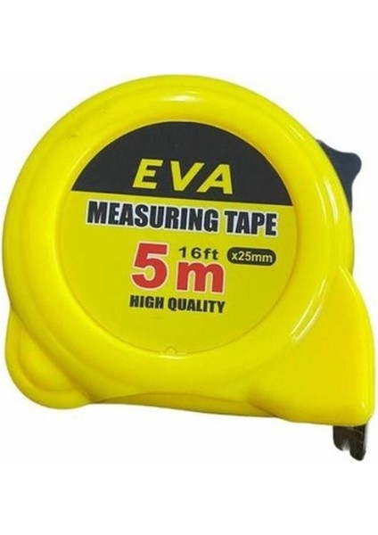 Yüksek Hassasiyetli 5X25 cm Profesyonel Ölçüm Şeridi