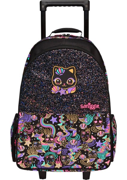 - Hey There Işıklı Tekerlekli Çekçekli Okul ve Seyahat Çantası