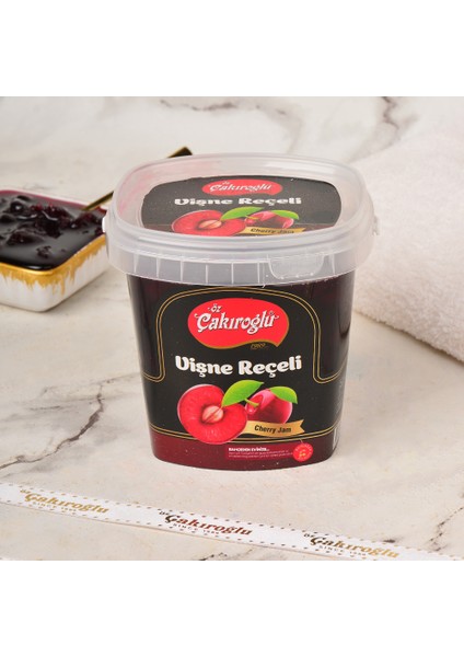 Çakıroğlu Ev Yapımı Vişne Reçeli 850 gr - Katkısız Doğal Lezzet