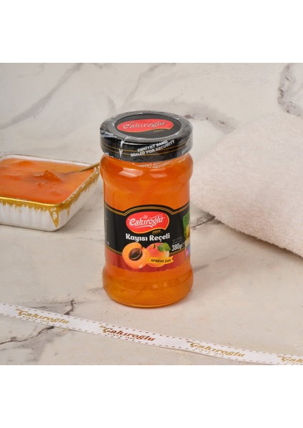 Çakıroğlu Ev Yapımı Kayısı Reçeli 380 gr - Katkısız Doğal Lezzet