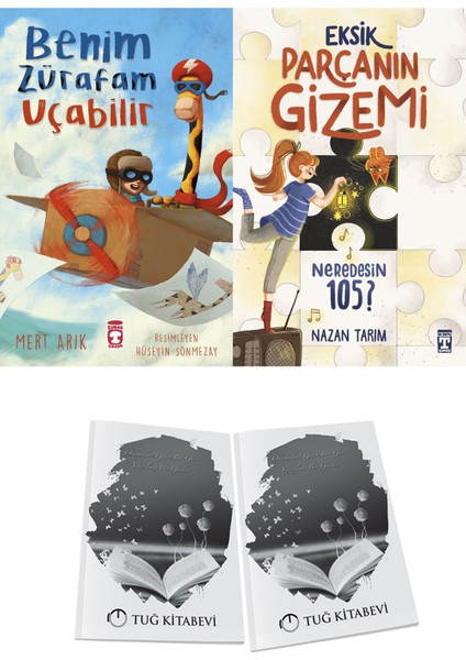 Benim Zürafam Uçabilir ve Eksik Parçanın Gizemi Neredesin 105 + Hediyeli