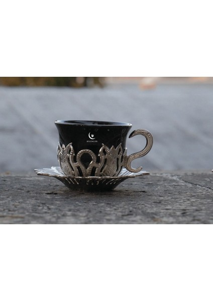 Siyah Gümüş Desenli 2 Kişilik Zemzem Takımı, Şık ve Modern Tasarım fiyatları