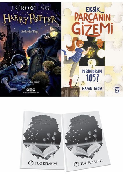 Harry Potter ve Felsefe Taşı ve Eksik Parçanın Gizemi Neredesin 105 + Hediyeli