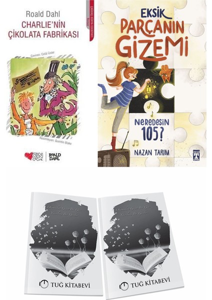 Charlie’nin Çikolata Fabrikası ve Eksik Parçanın Gizemi Neredesin 105 + Hediyeli
