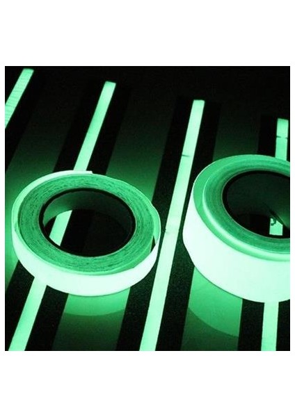 Buffer® Karanlıkta Işık Veren Yansıyan 4 Metre Fosforlu Yeşil Şerit Bant indirimleri