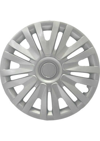 Dacia Sandero Stepway Lodgy 15" Inç Uyumlu 4 Adet 1 Takım Gri Kırılmaz Esnek Jant Kapağı 015 modelleri