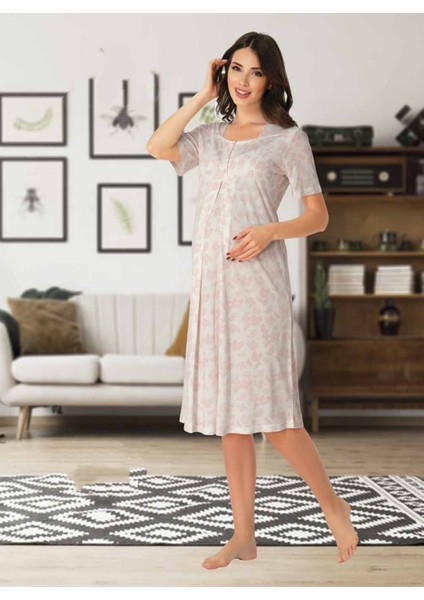 Dvina Effortt Lohusa Gecelik Pembe - 8013