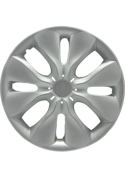 Nissan Pirmera Qashqai 15" Inç Uyumlu 4 Adet 1 Takım Gri Kırılmaz Esnek Jant Kapağı 006 modelleri