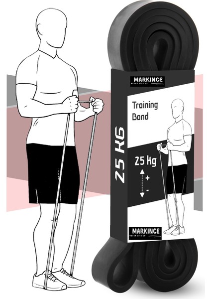 25 kg Siyah Direnç Bandı Barfiks Resistance Direnç Lastiği Fitness Plates Kondisyon fiyatları