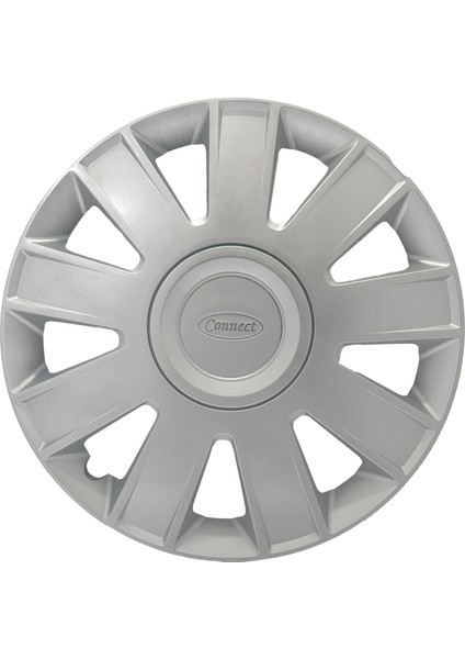 Ford Connect 15" Inç Uyumlu 4 Adet 1 Takım Gri Kırılmaz Esnek Jant Kapağı 008 modelleri