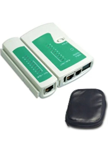 RJ45 ve Telefon Kablosu Test Cihazı, Kolay ve Hızlı Bağlantı Kontrolü fiyatları