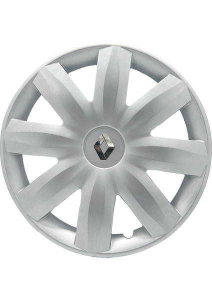 Renault Clio Kangoo 13" Inç Uyumlu 4 Adet 1 Takım Gri Kırılmaz Esnek Jant Kapağı 025 modelleri