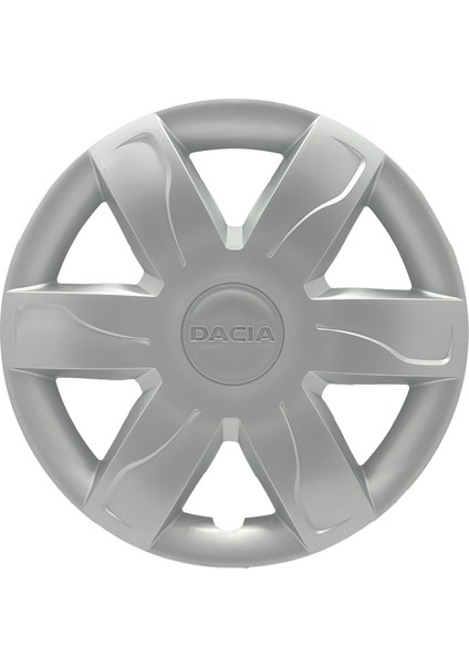 Dacia Logan Duster Dokker 15" Inç Uyumlu 4 Adet 1 Takım Gri Kırılmaz Esnek Jant Kapağı 030 modelleri