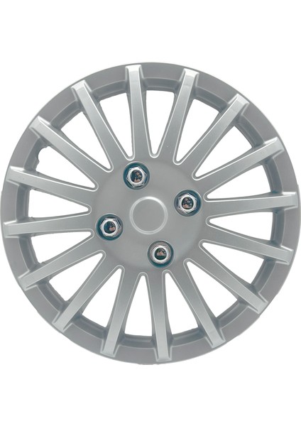 Hyundai Era Getz Accent Era 13" Inç Uyumlu 4 Adet 1 Takım Gri Kırılmaz Esnek Jant Kapağı 016 modelleri
