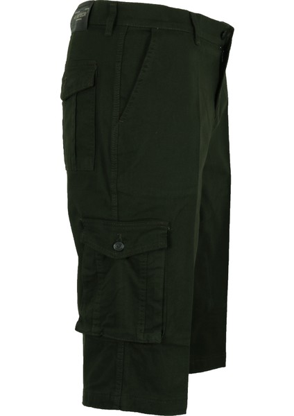 Erkek Keten Kapri Kargo Cep Bermuda Regular RAR01353 fiyatları