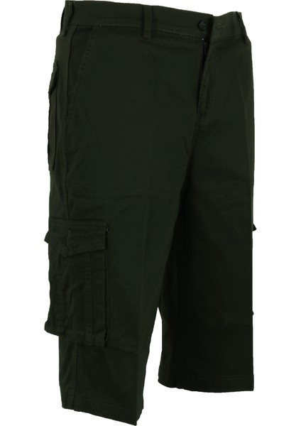 Erkek Keten Kapri Kargo Cep Bermuda Regular RAR01353 indirimleri