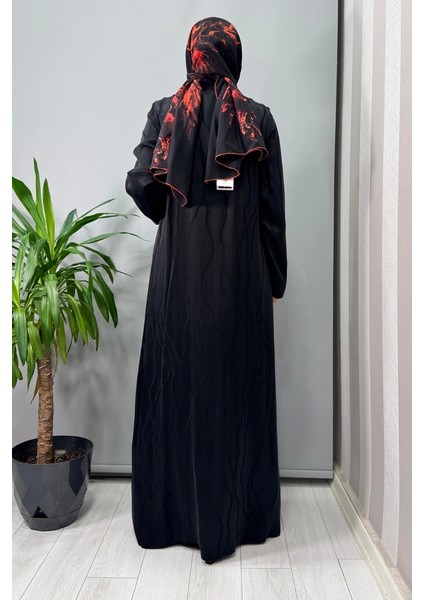 Gömlek Yaka Jakarlı Cupro Kap Siyah T25Y-8056 fiyatları