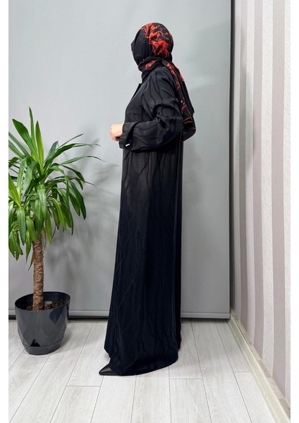 Gömlek Yaka Jakarlı Cupro Kap Siyah T25Y-8056 modelleri