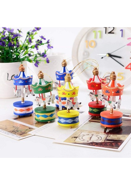 6 Adet Mini Atlı Karınca Ahşap Atlı Karınca Dekor Obje Renkli Atlı Karınca Özel Dekoratif Hediye